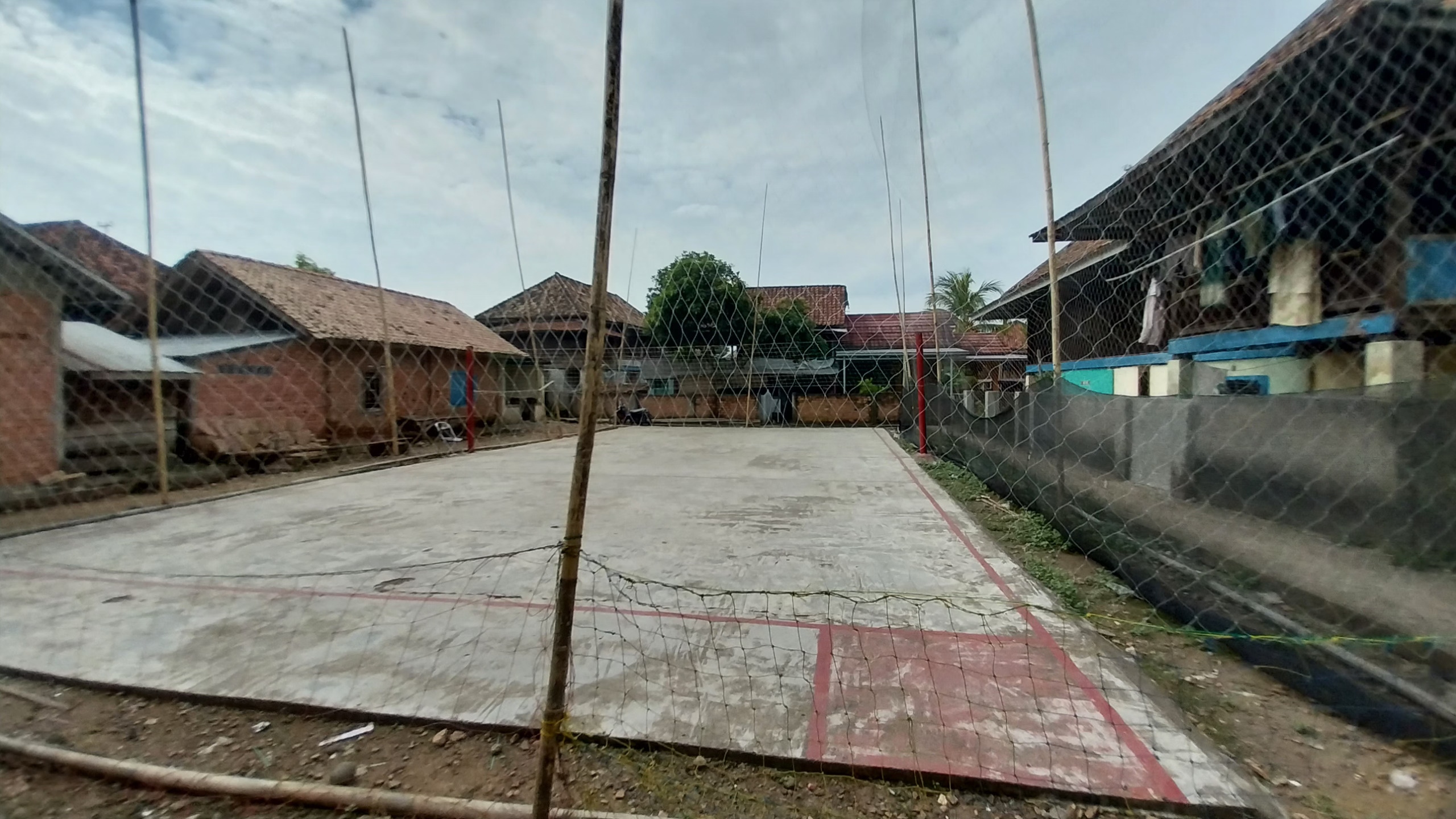 Lapangan Voli di Dusun 3